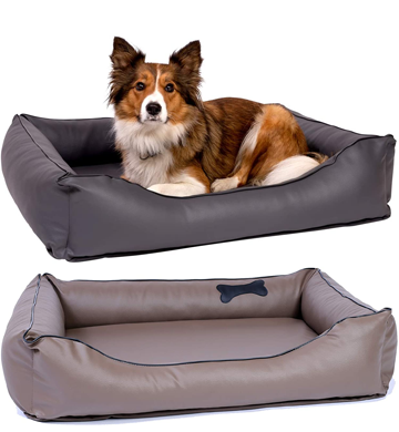 Hundebett Kunstleder für große Hunde